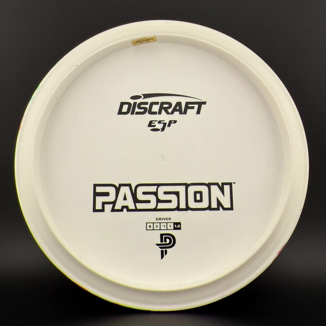White ESP Passion - Greazy Dyed - Bottom Stamp