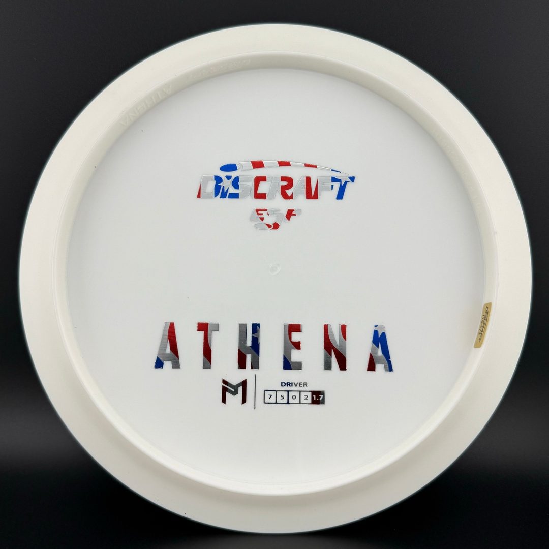 White ESP Athena - Bottom Stamp - Dyer’s Delight