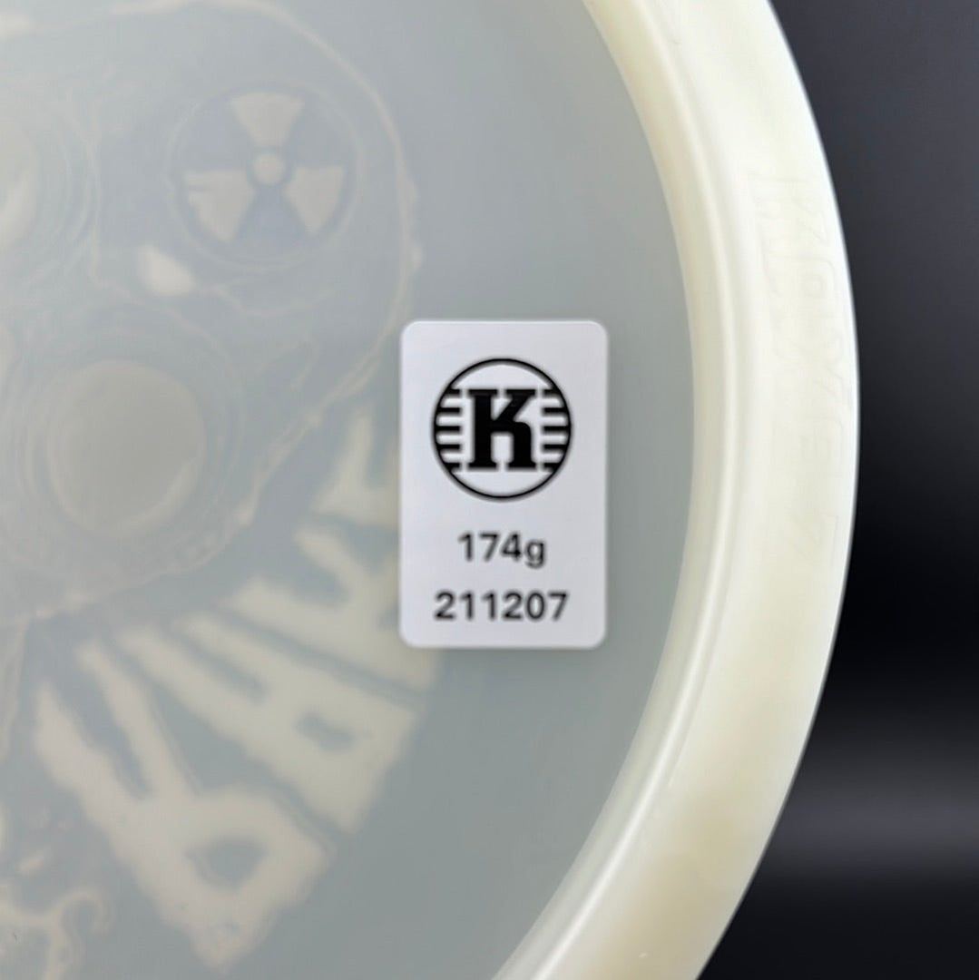 K1 Glow Kaxe Z - 2021 Run - RADioactive Man Stamp