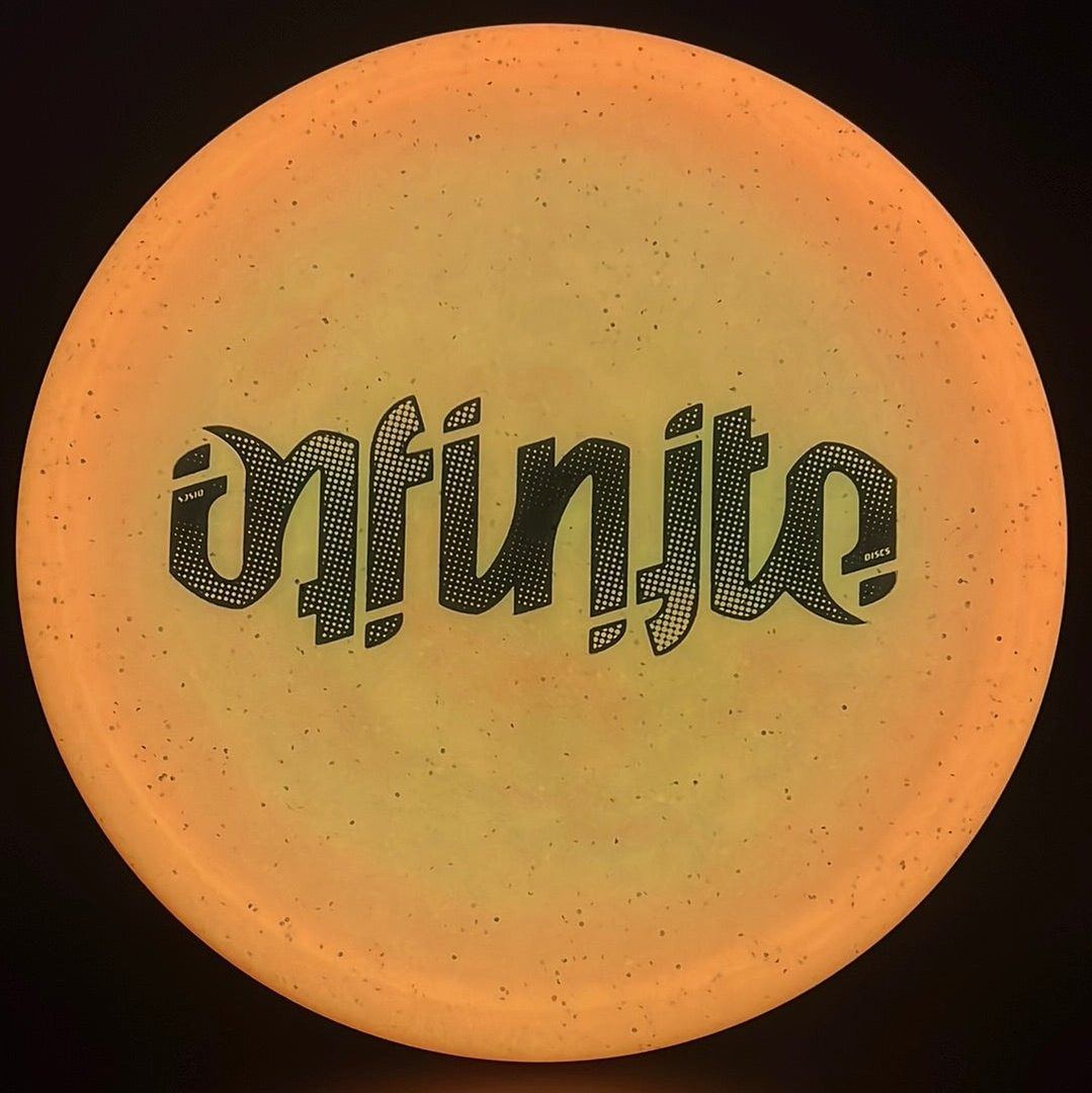 Metal Flake Glow C-Blend Glyph (First Run) - Ambigram