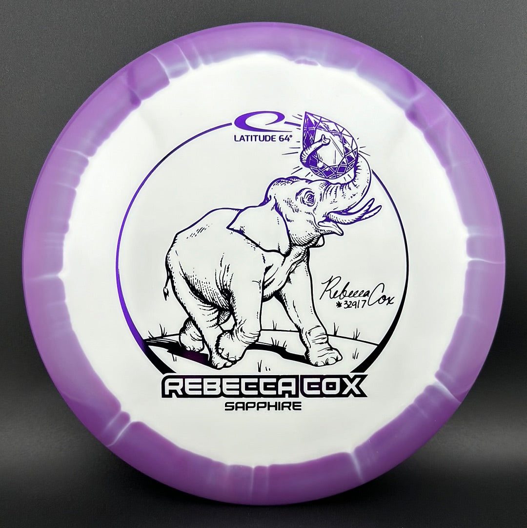 Gold Orbit Sapphire - Rebecca Cox 2024 Tour Series