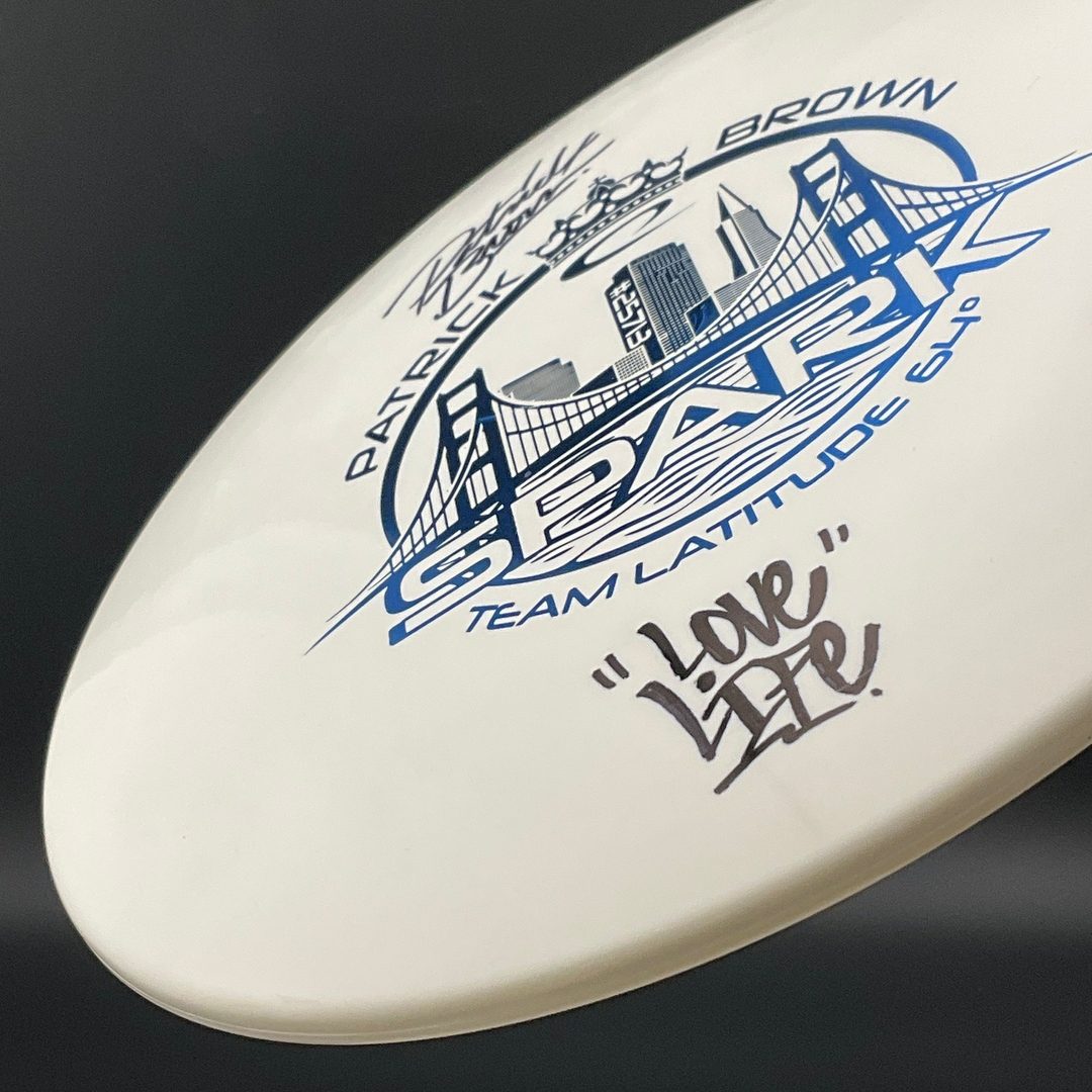Gold Spark *Signed* - Patrick Brown Team Latitude 64 LE