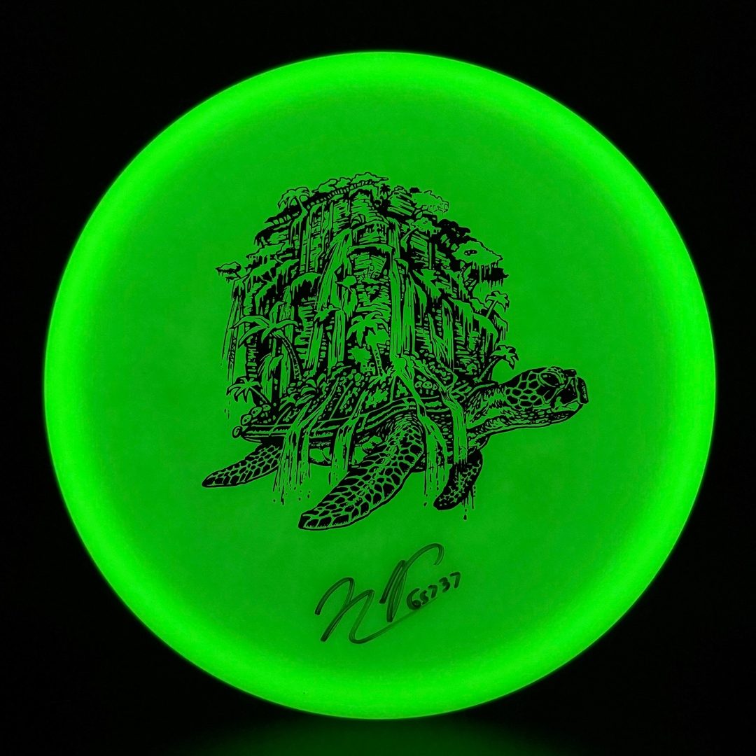 Glow C-Line MD4 *Signed* - Nate Perkins Turtle by Manny Trujillo