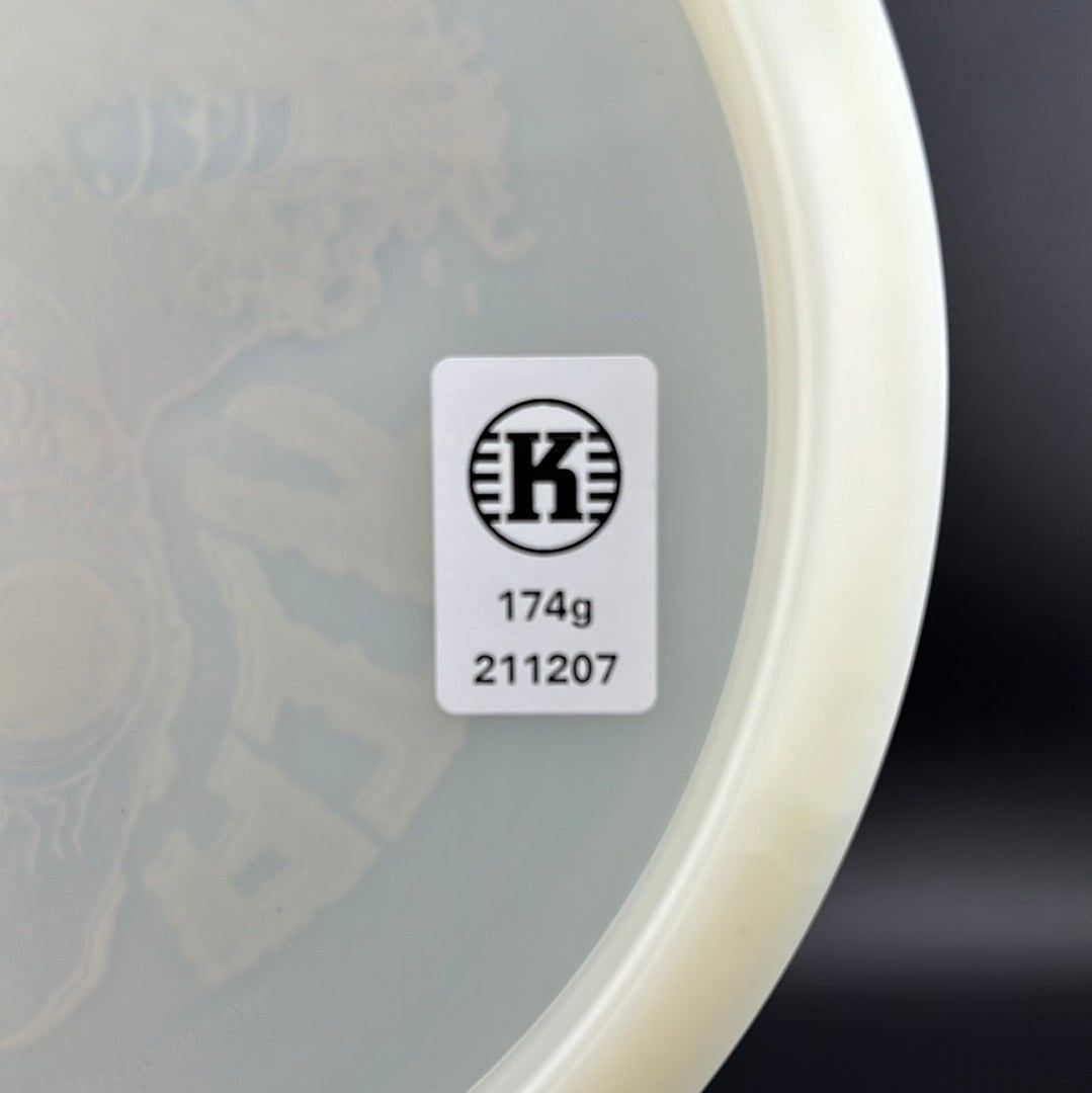 K1 Glow Kaxe Z - 2021 Run - RADioactive Man Stamp
