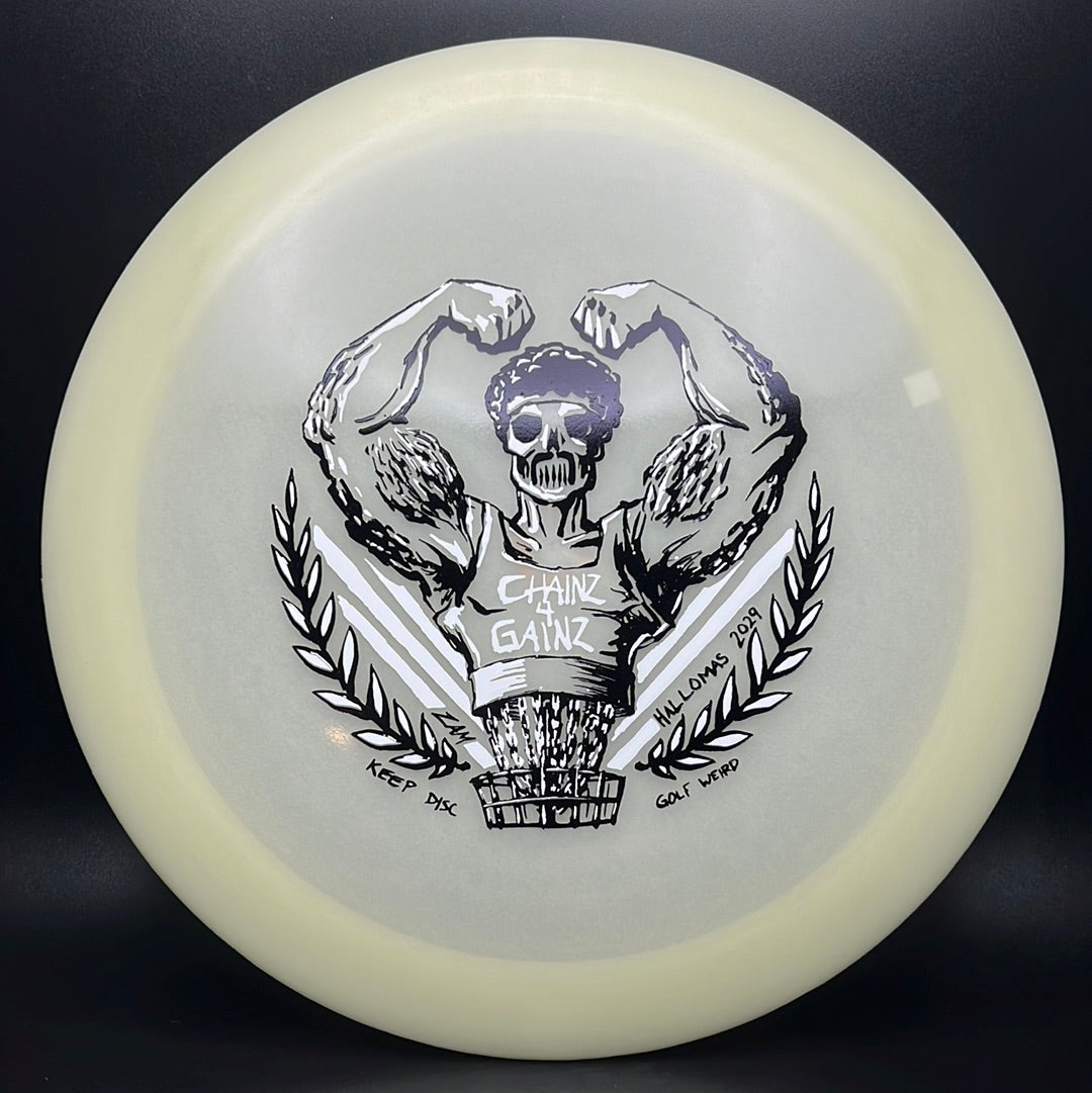 Nocturnal Phoenix - "Chains 4 Gains" by ZAM Keep Disc Golf Weird