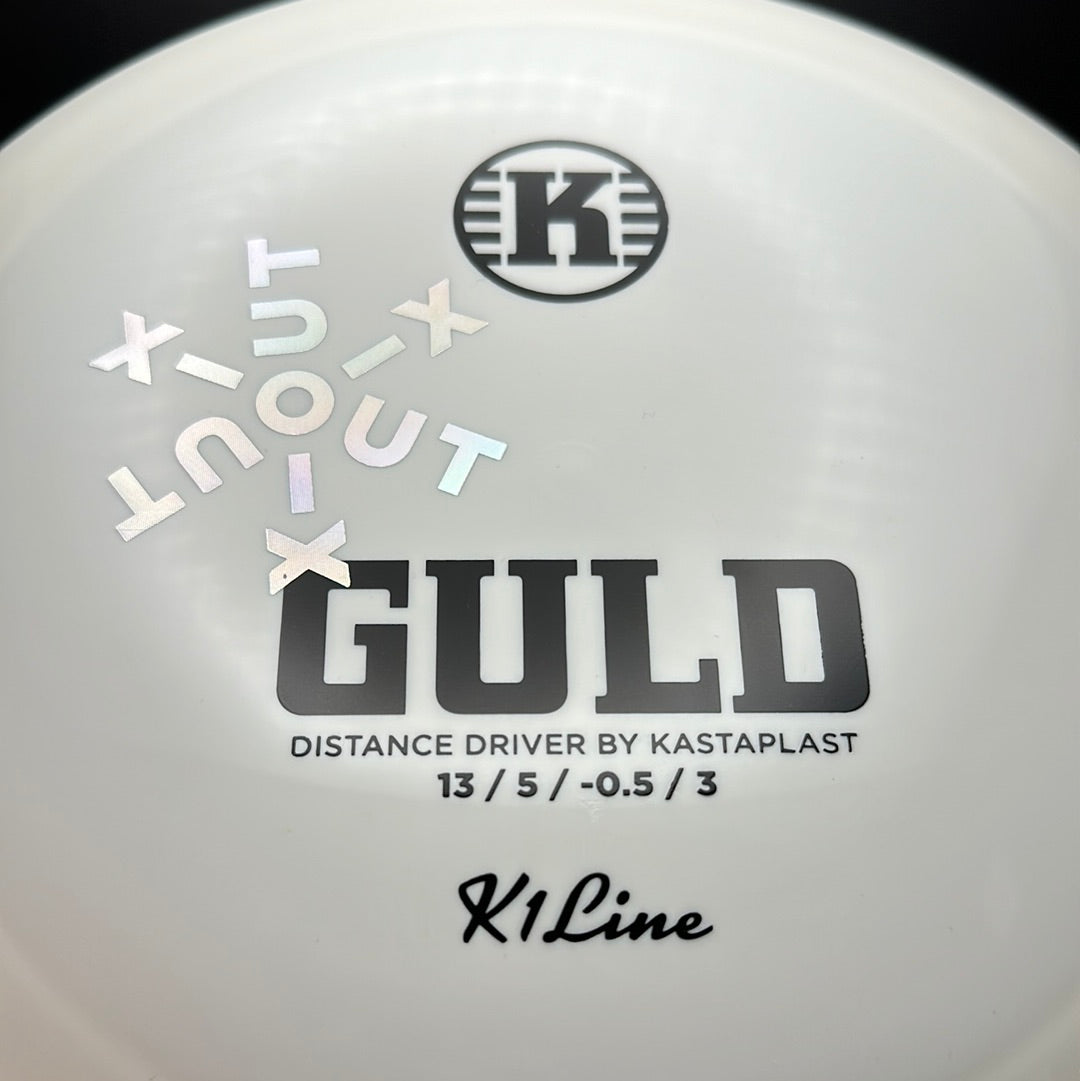 K1 Guld - X-Out Snowflake Stamp