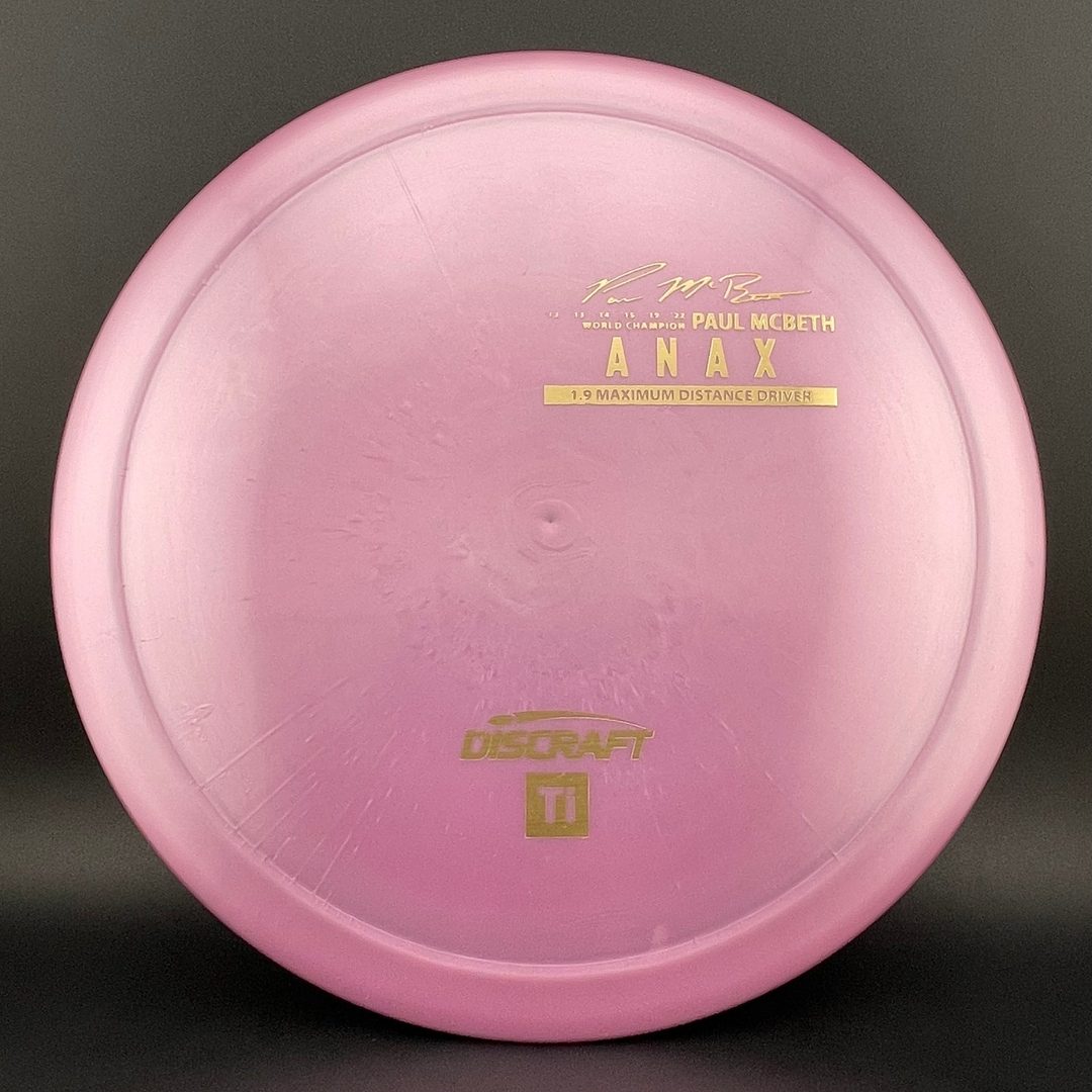 Titanium Anax - First Run - Paul McBeth Limited Edition