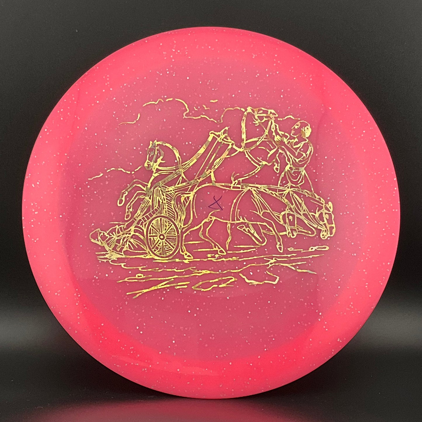 Metal Flake Glow C-Blend Sphinx - Assorted X-Out Stamps