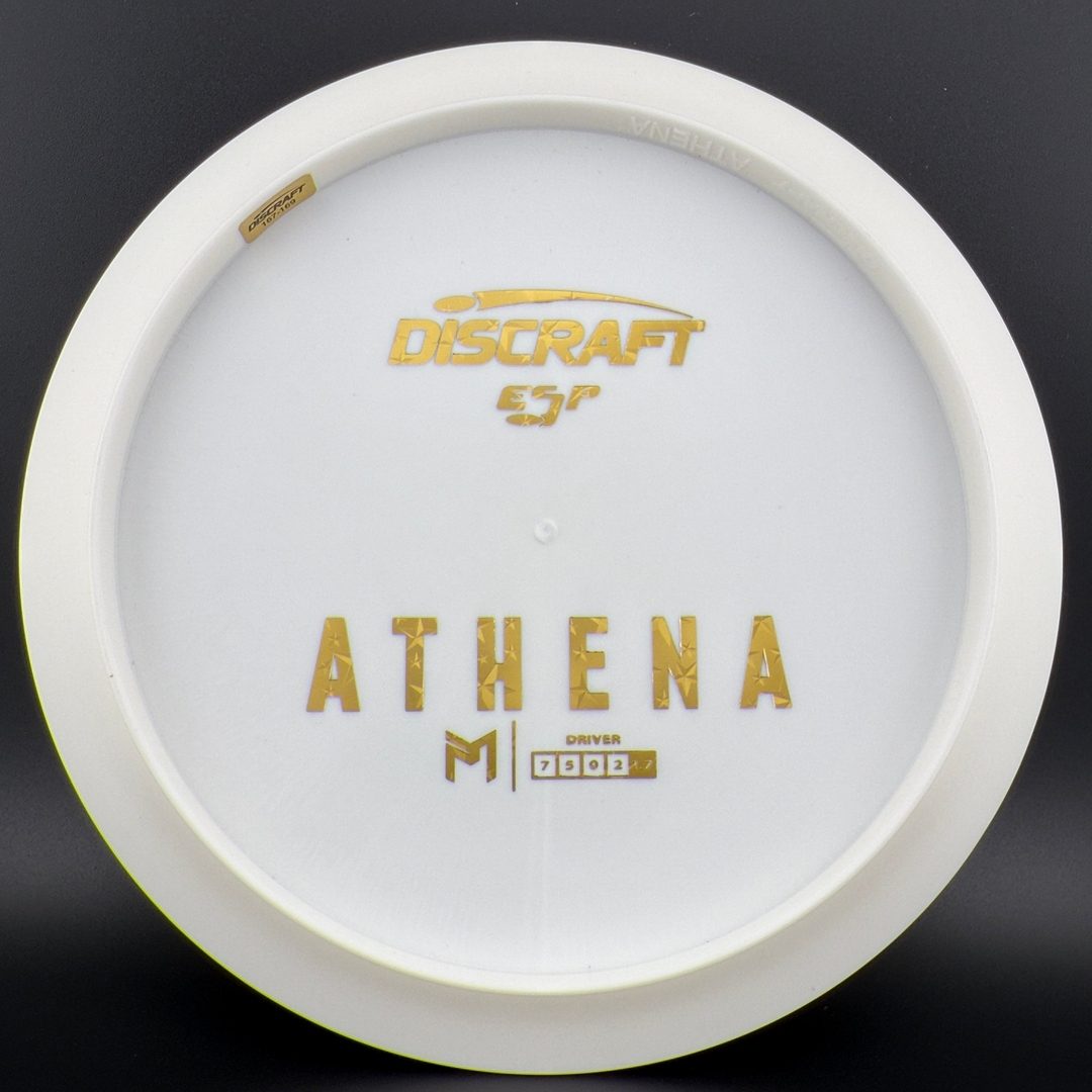 White ESP Athena - Bottom Stamp - Dyer’s Delight
