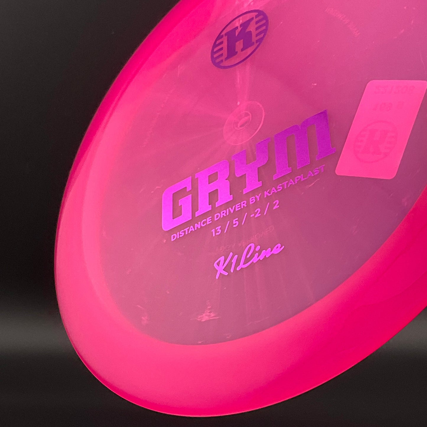 K1 Grym - 2022 Stickered Run