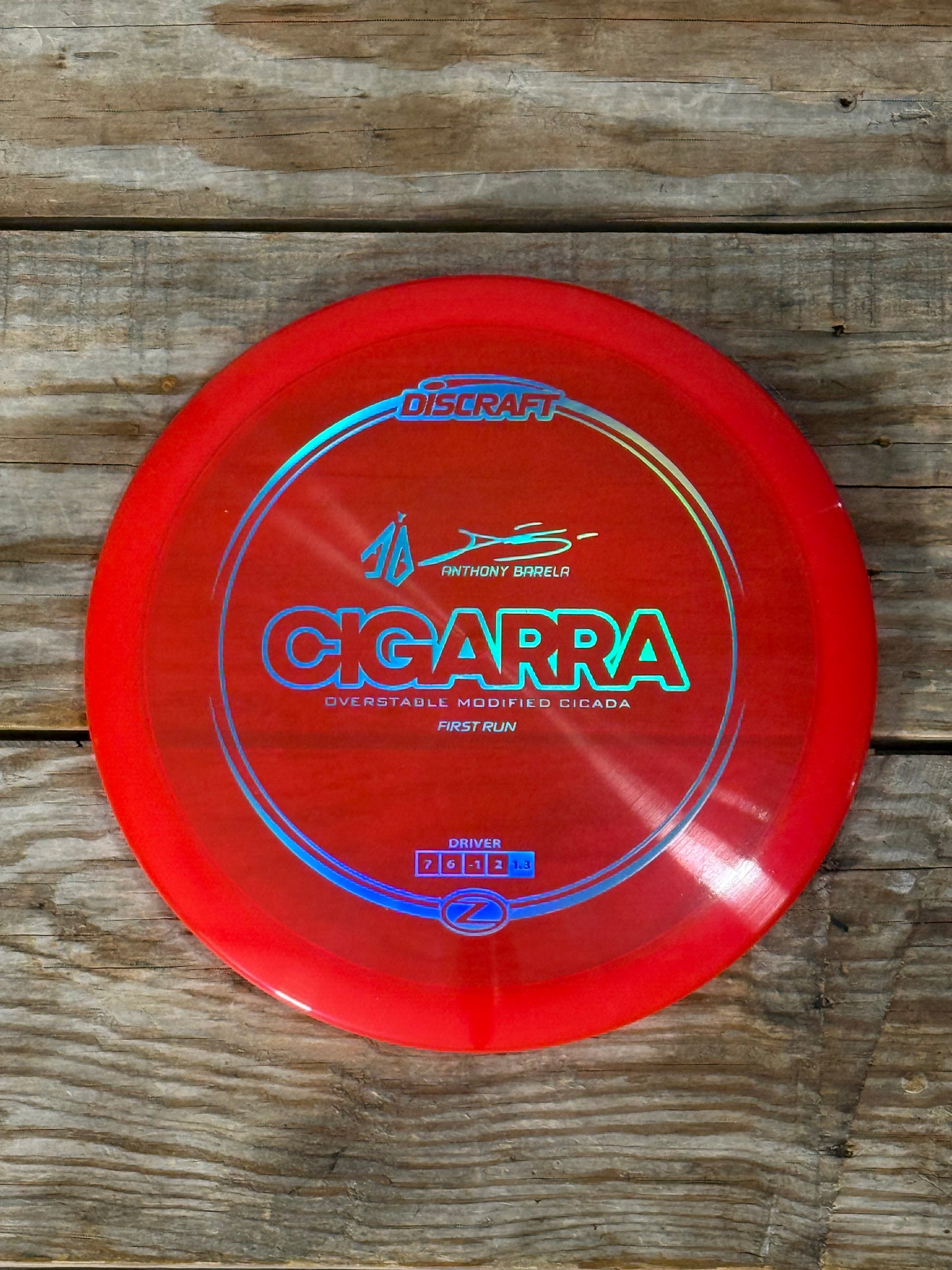 Anthony Barela Signature Series 1st Run Cigarra