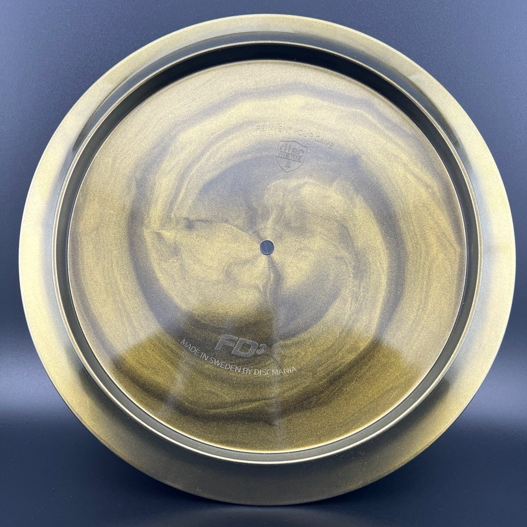 Golden Swirly S-Line FD3 - Cracked Huk Limited Edition