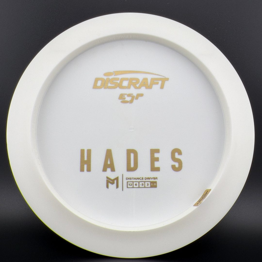 White ESP Hades - Bottom Stamp Dyer's Delight - Paul McBeth
