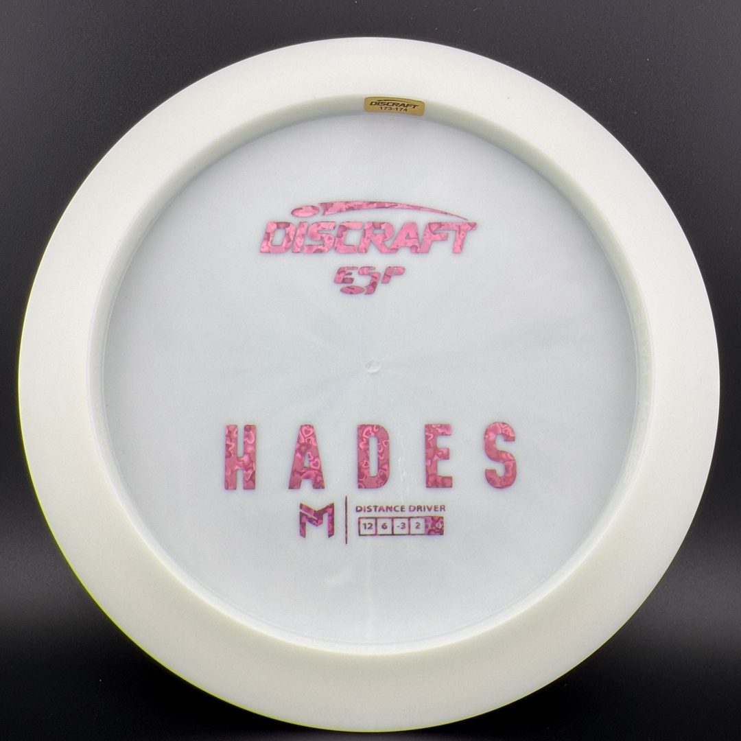 White ESP Hades - Bottom Stamp Dyer's Delight - Paul McBeth