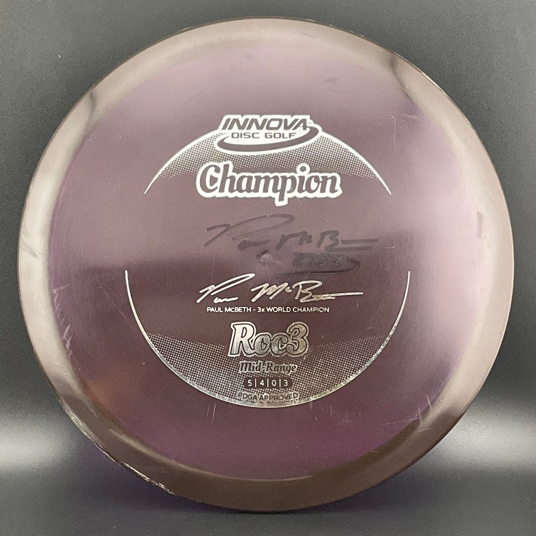 Champion Roc3 *Signed* - USED - 2014 Paul McBeth 3x!