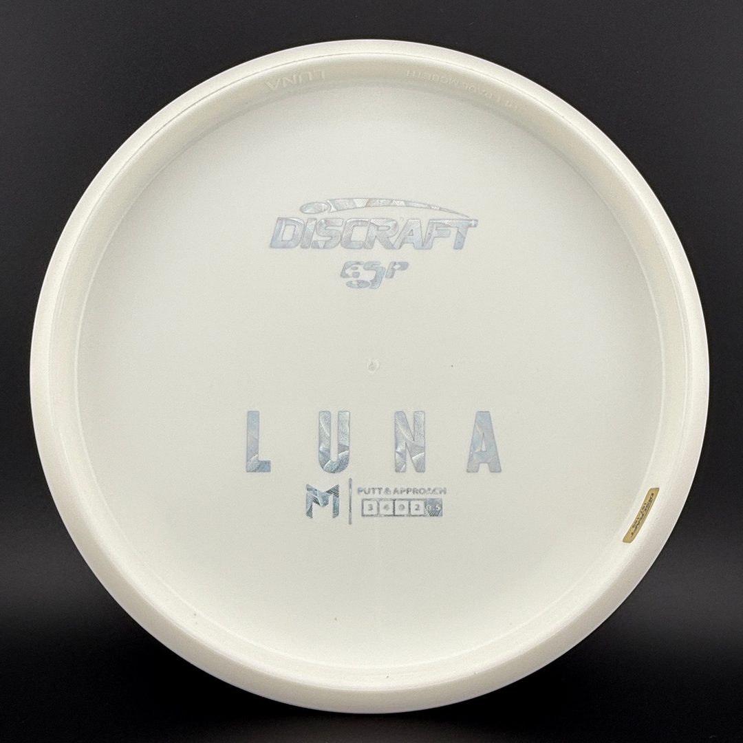 White ESP Luna - Bottom Stamp - Dyer's Delight