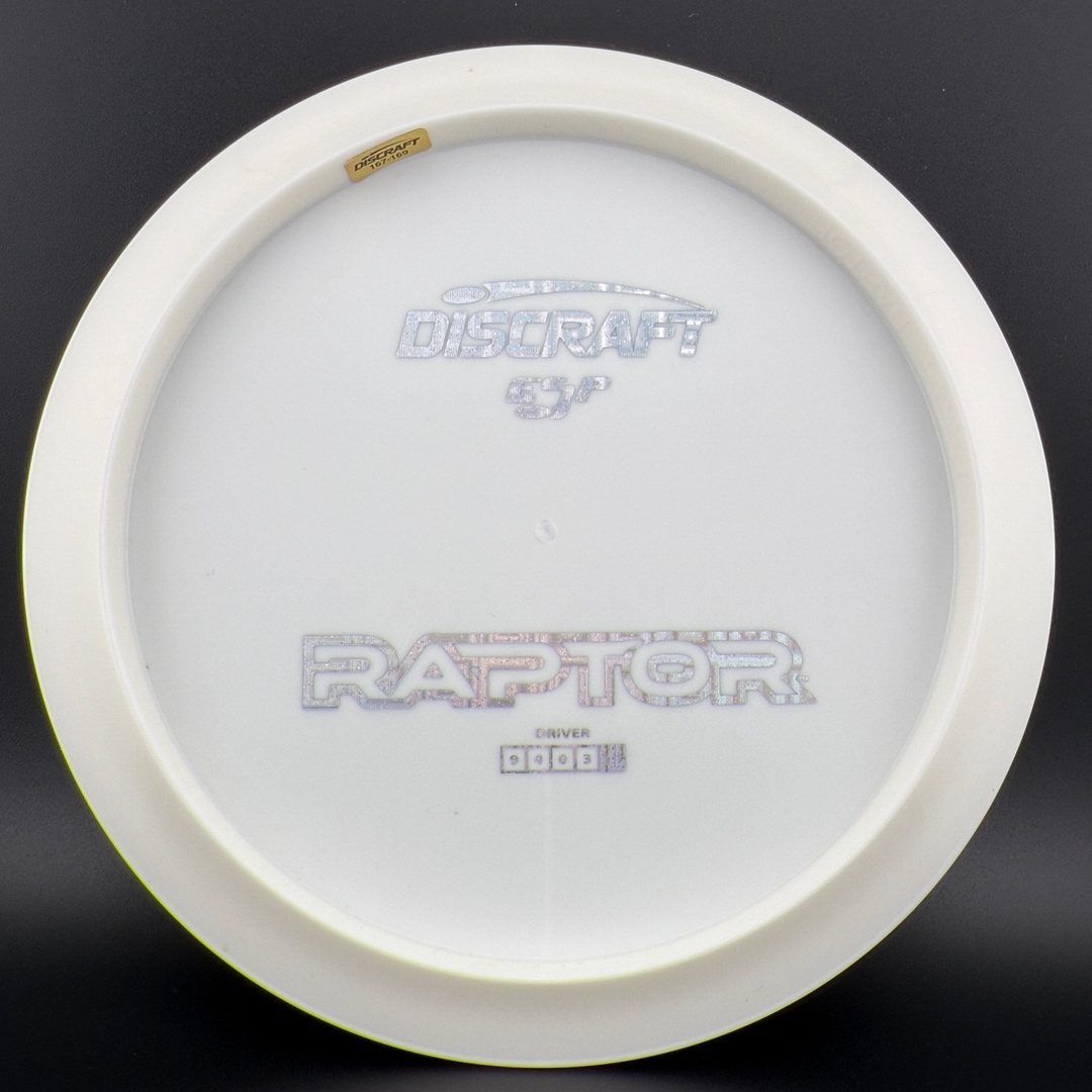 White ESP Raptor - Bottom Stamp (Dyer's Delight)