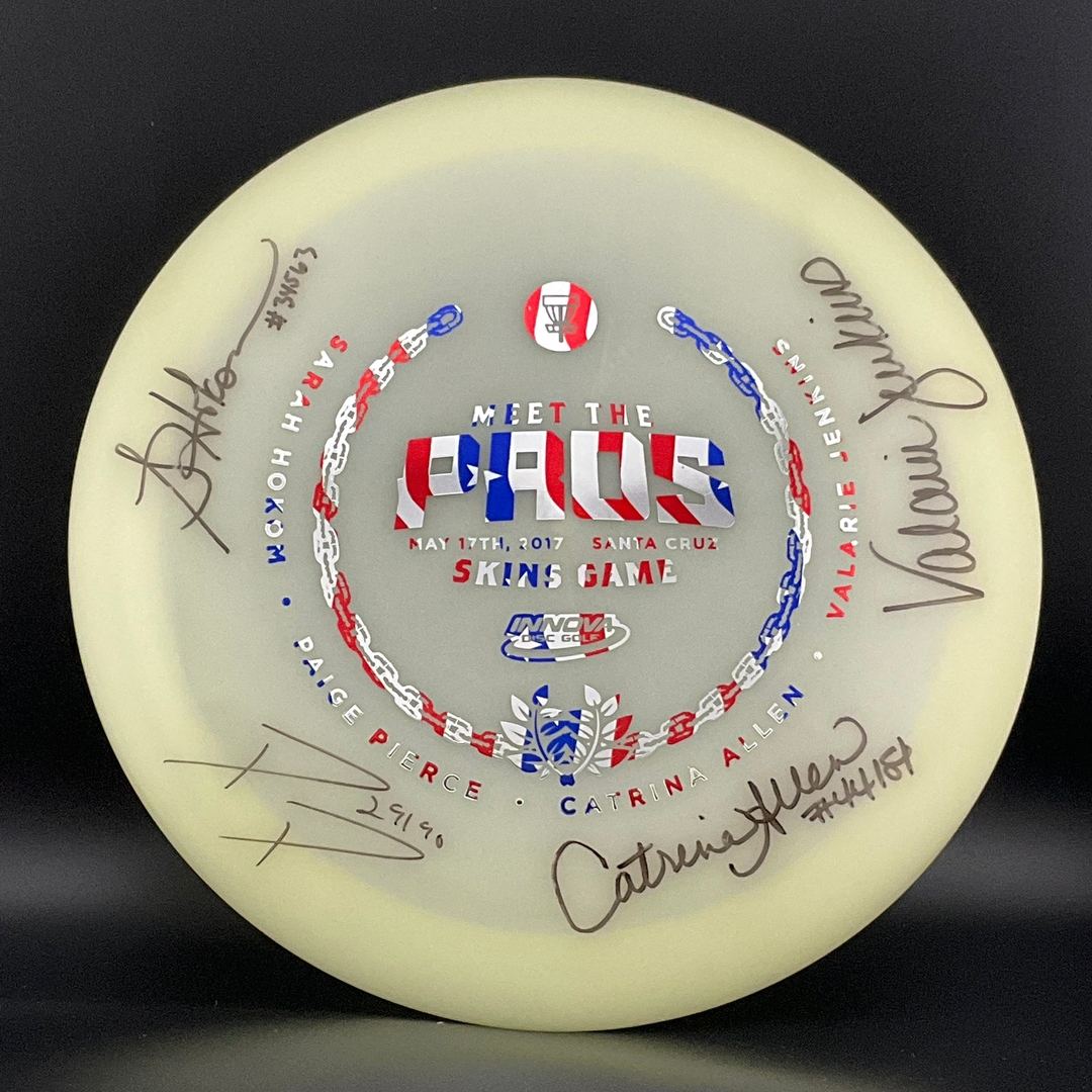 Glow Champion Thunderbird *Signed* - 2017 Meet the Pros Skins Game
