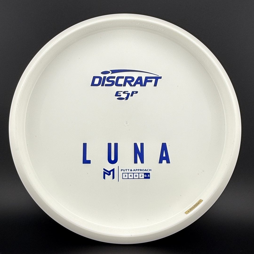 White ESP Luna - Bottom Stamp - Dyer's Delight