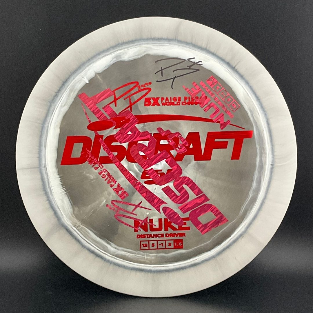 ESP Nuke *Signed* - 5x Paige Pierce Tour Series - MISPRINT