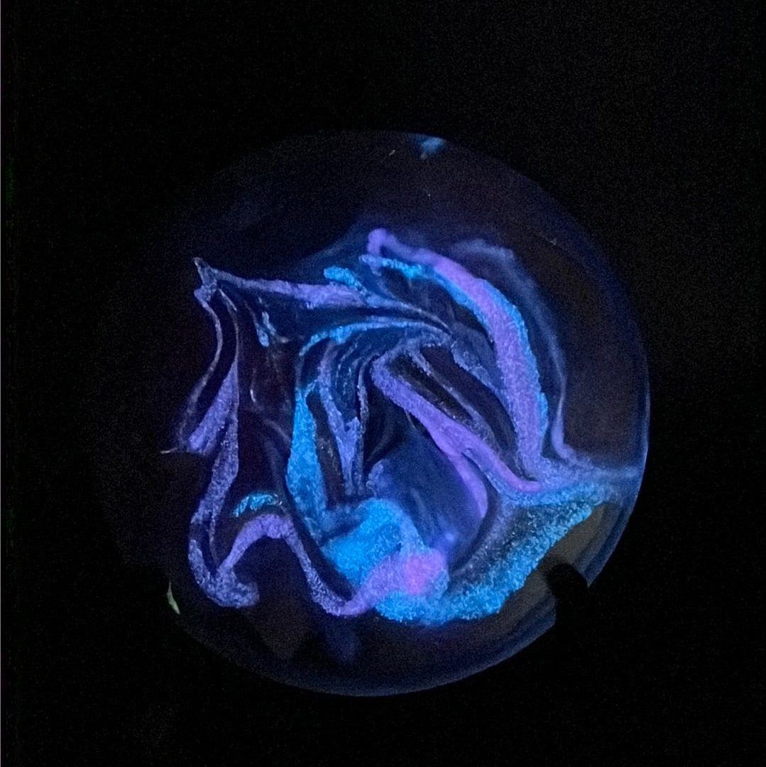 Custom Blue Glow Resin Mini - Exclusive "RAD Plague Doctor"
