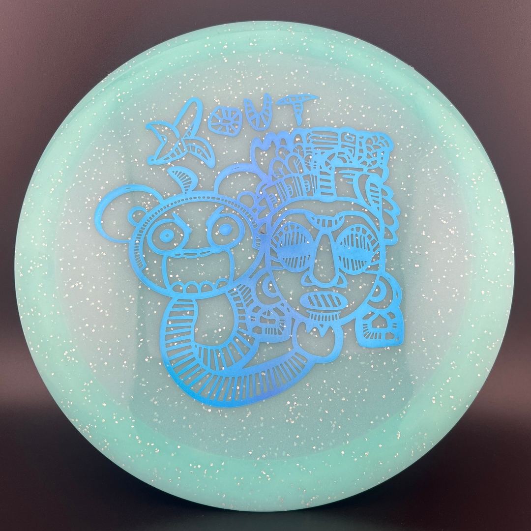 Metal Flake Glow C-Blend Sphinx - Assorted X-Out Stamps