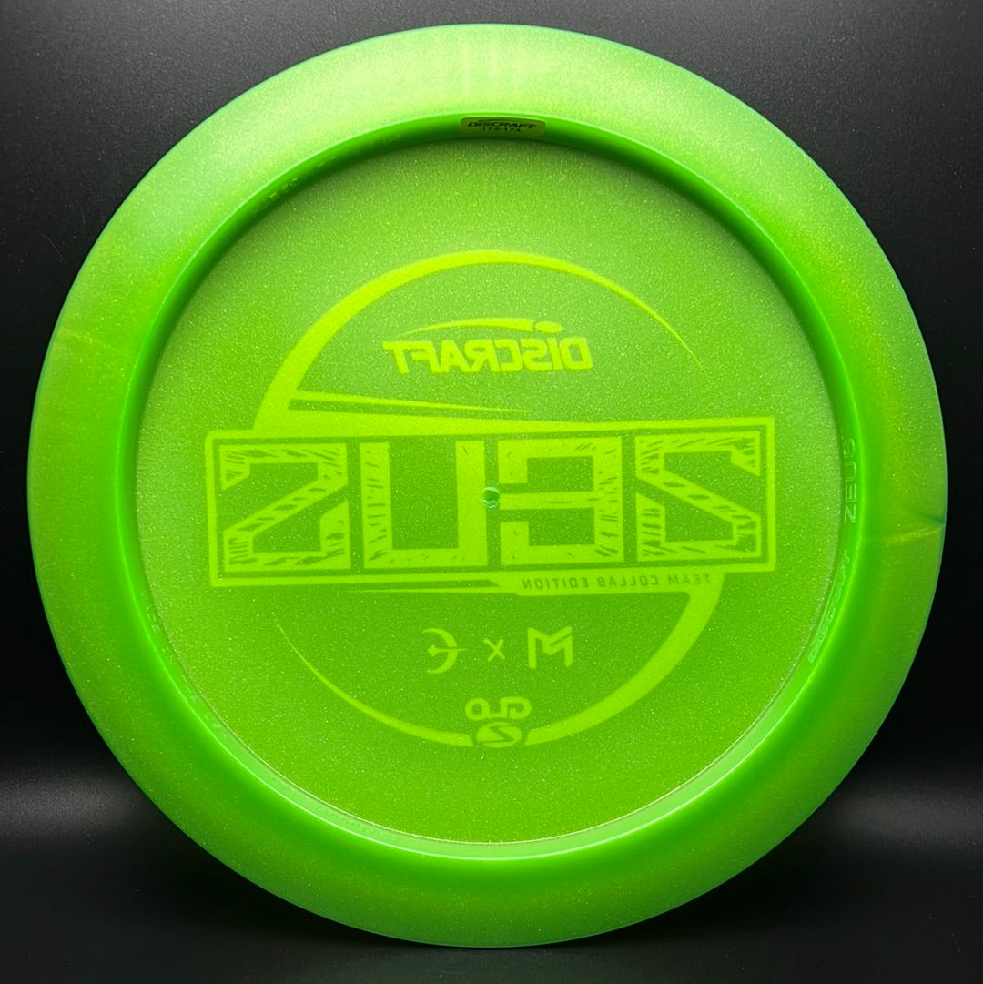 Z Glo Metallic Zeus - Paul McBeth & Corey Ellis Collaboration
