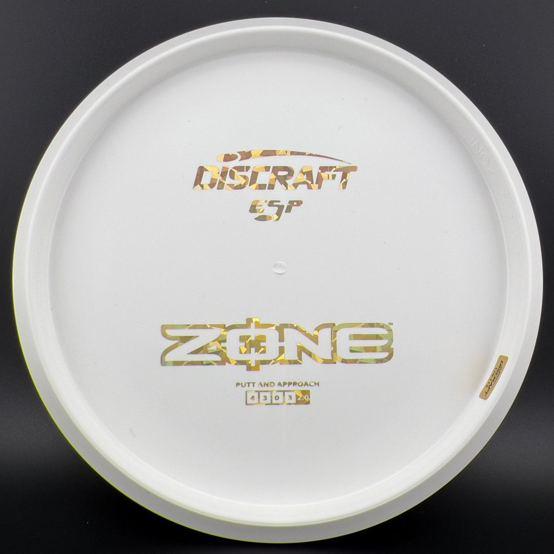 White ESP Zone - Bottom Stamp (Dyer's Delight)
