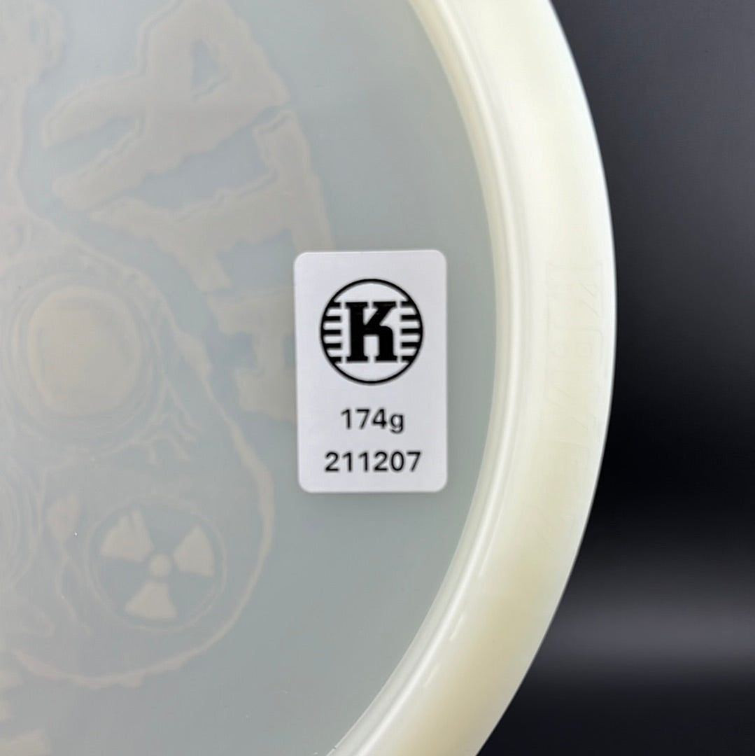 K1 Glow Kaxe Z - 2021 Run - RADioactive Man Stamp