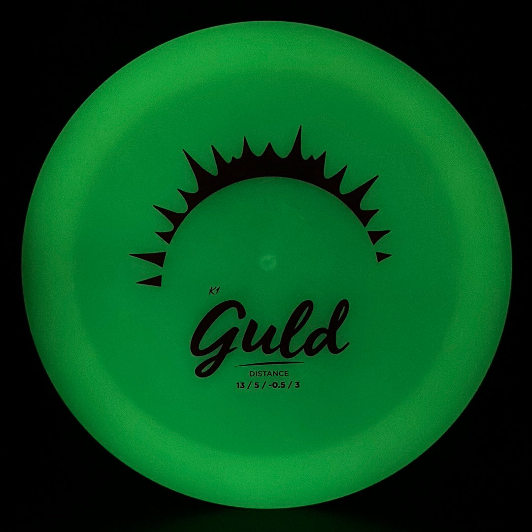 K1 Glow Guld - First Run