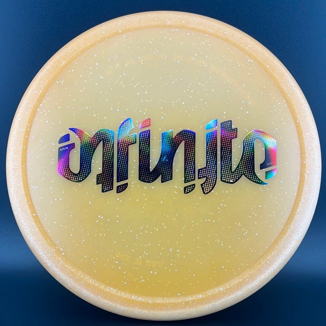 Metal Flake Glow C-Blend Glyph (First Run) - Ambigram