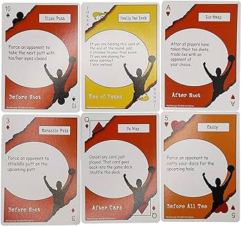 RIPT Revenge Disc Golf Card Game!