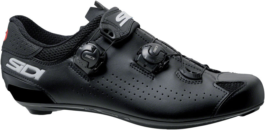 SIDI Genius 10 Road Shoes - Men's Black/Black 41.5