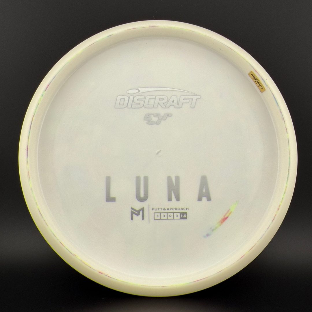 White ESP Luna - Greazy Dyed - Bottom Stamp