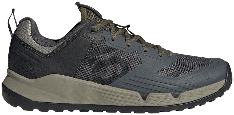 Five Ten Trailcross XT Flat Shoes - Men's Gray Six/Core Black/Olive Strata 8