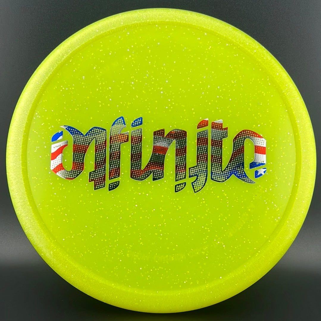 Metal Flake Glow C-Blend Glyph (First Run) - Ambigram