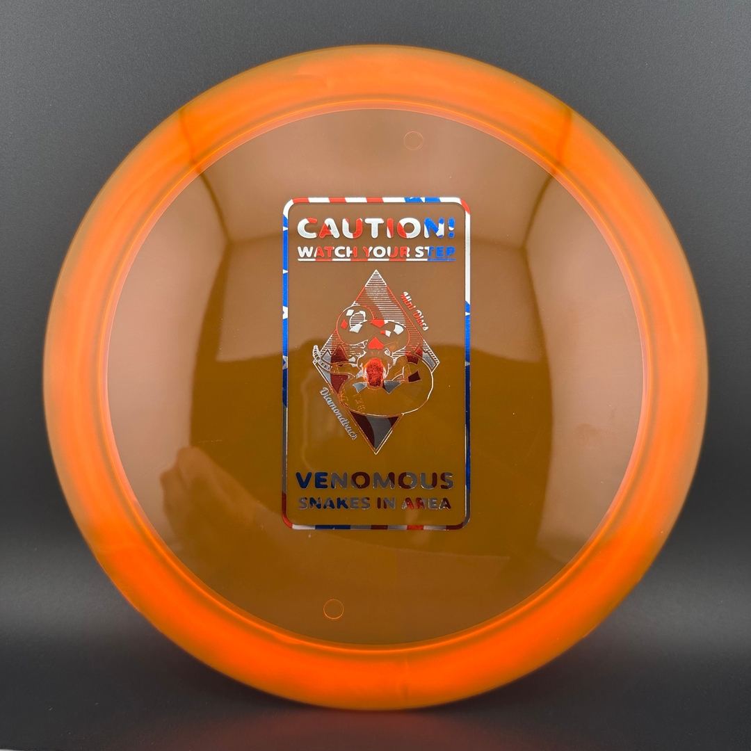 Eternal Diamondback - CAUTION Stamp