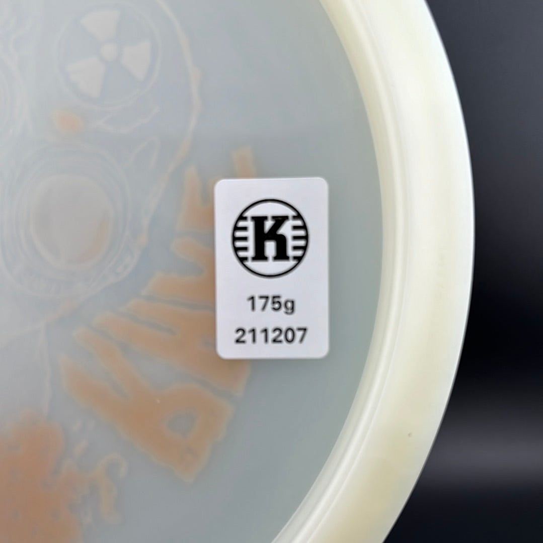 K1 Glow Kaxe Z - 2021 Run - RADioactive Man Stamp