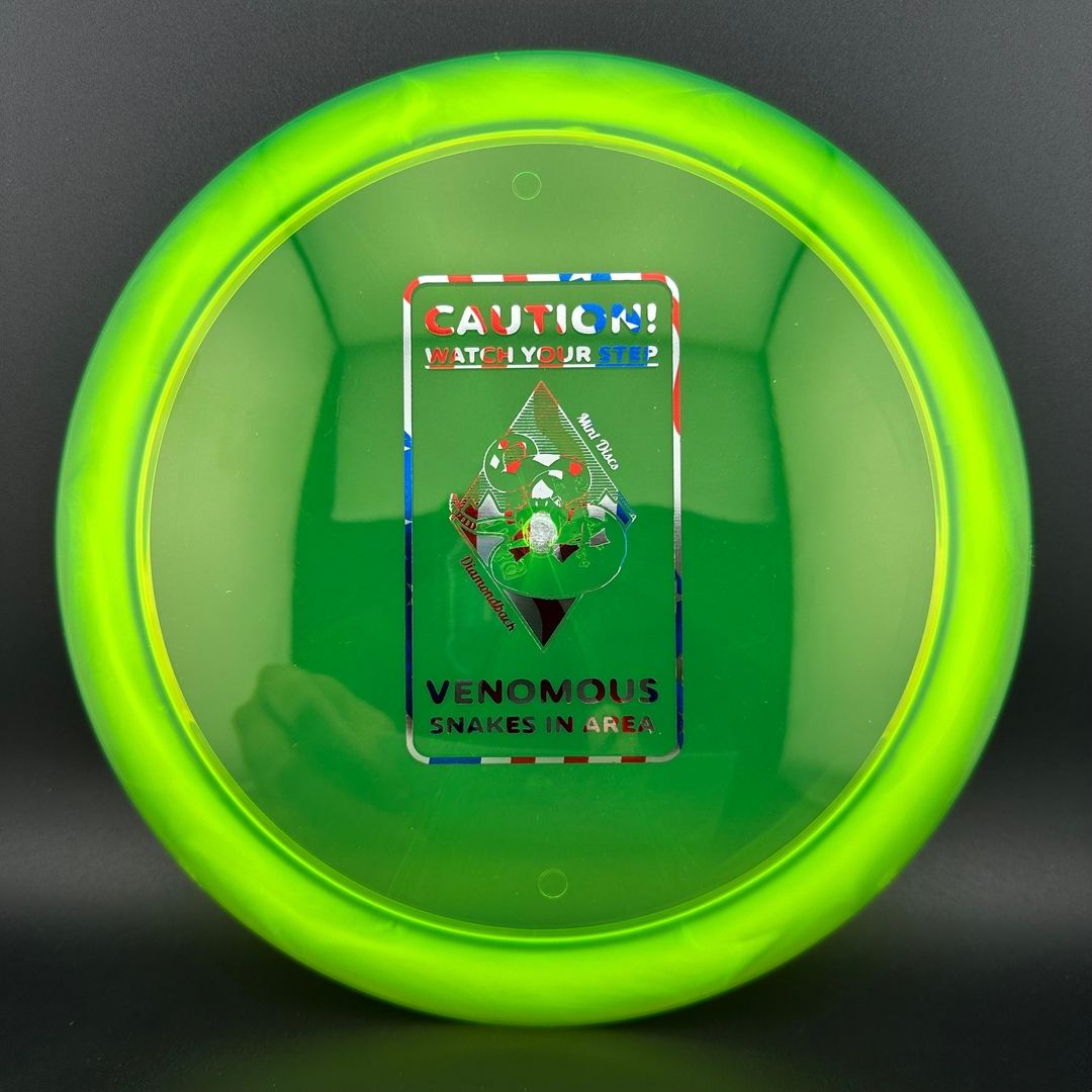 Eternal Diamondback - CAUTION Stamp