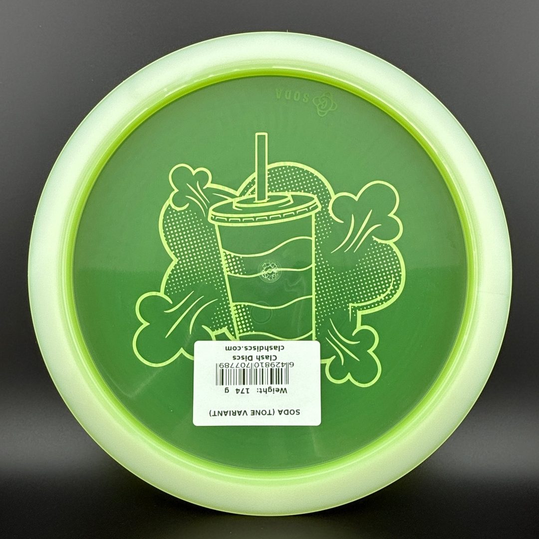 Tone Glow Soda (First Run) - Cup & Can Stamps
