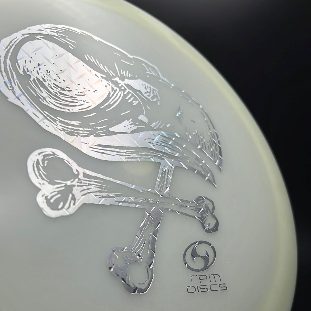 Atomic Glow Pekapeka - Skull X-Out Stamp