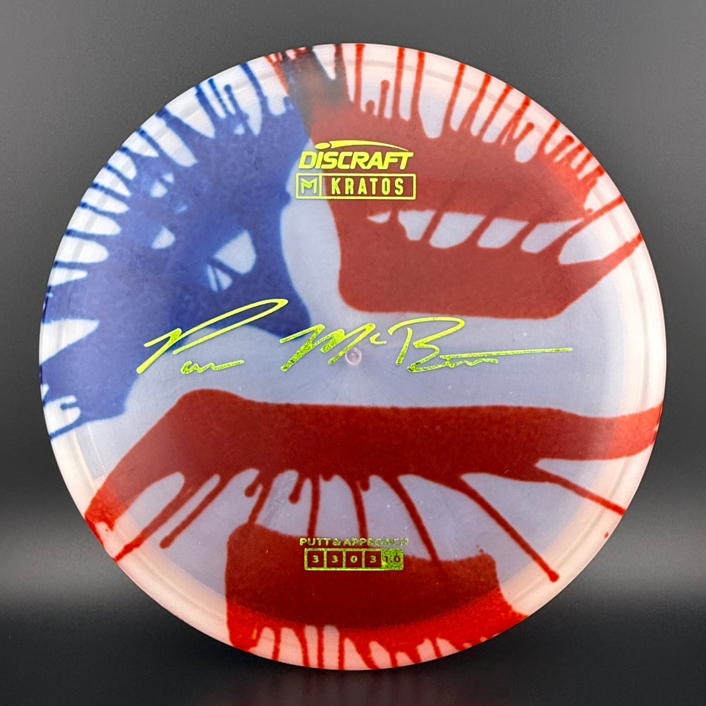Fly Dye Z Kratos - Paul McBeth