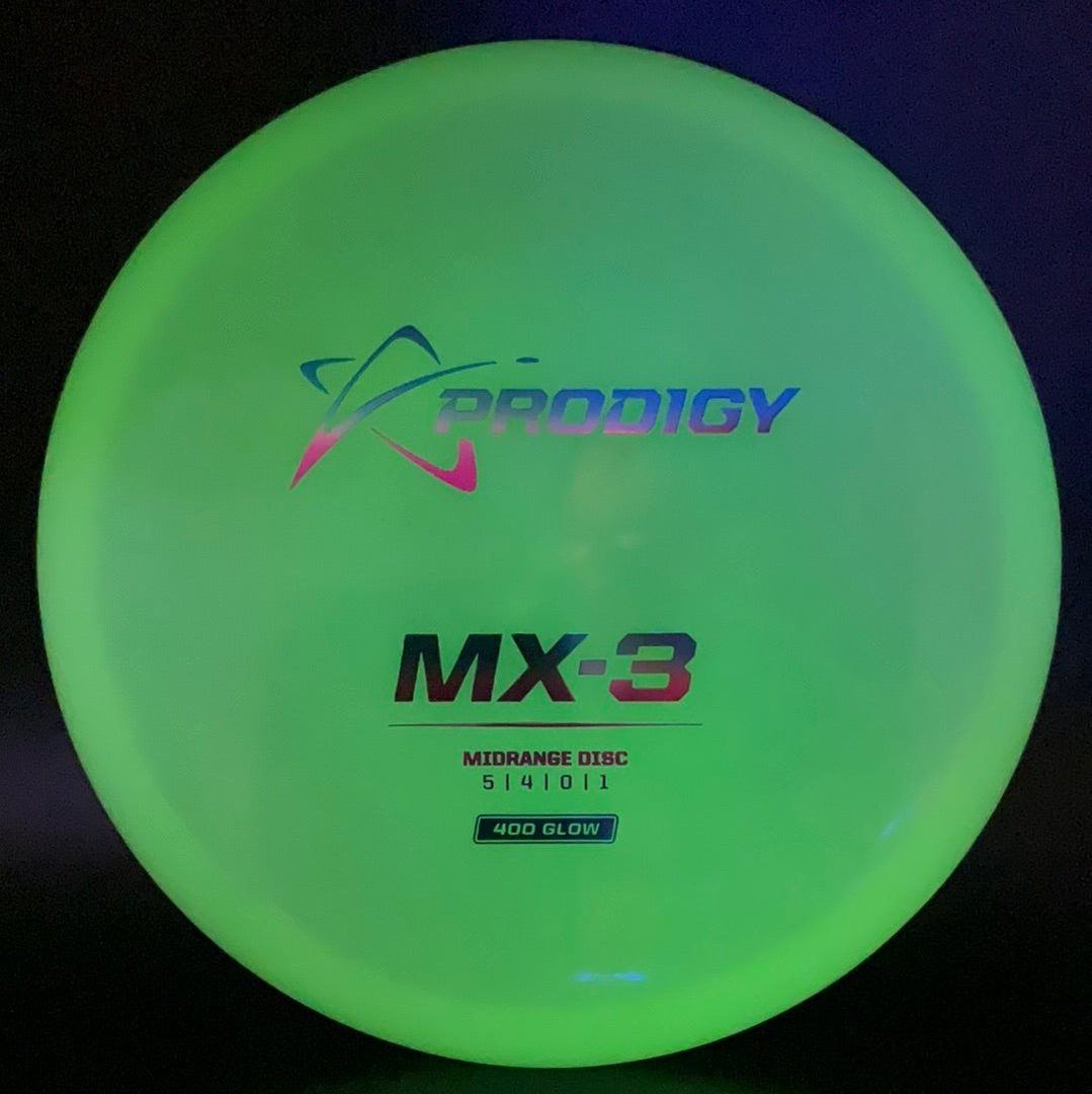 MX-3 (400 Glow) - First Run