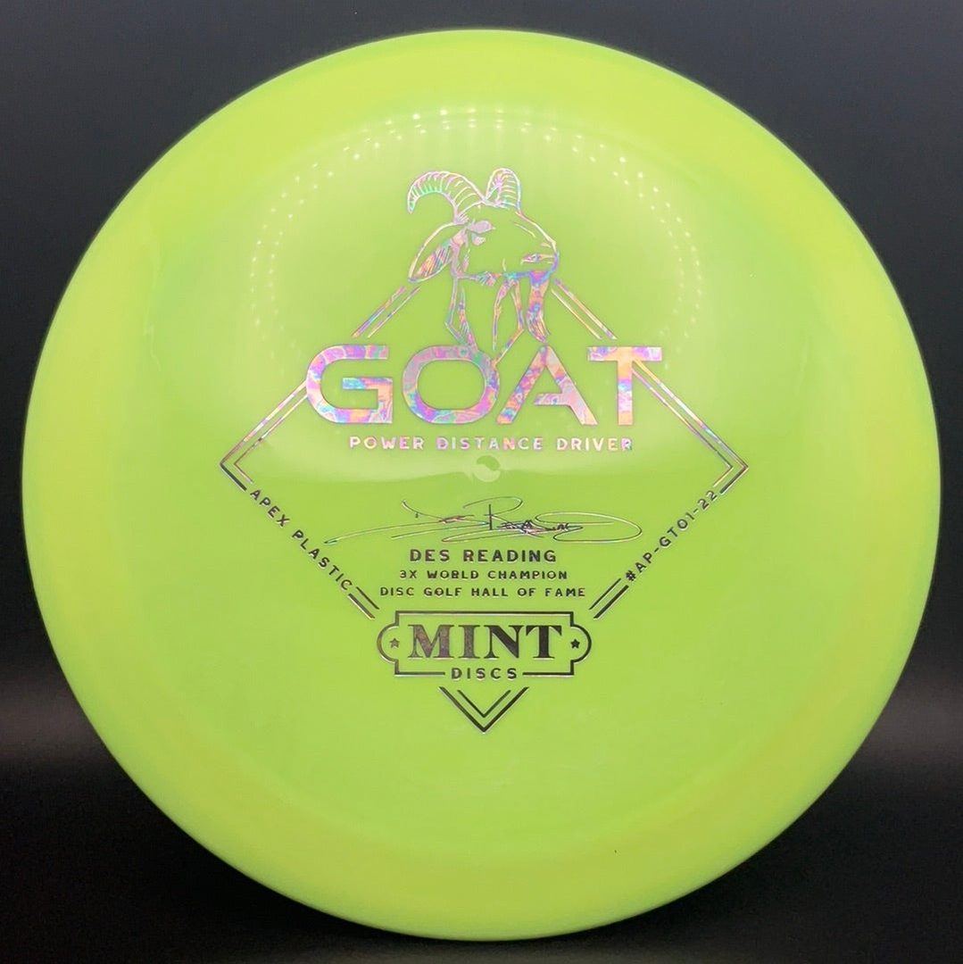 Apex Goat First Run - Des Reading