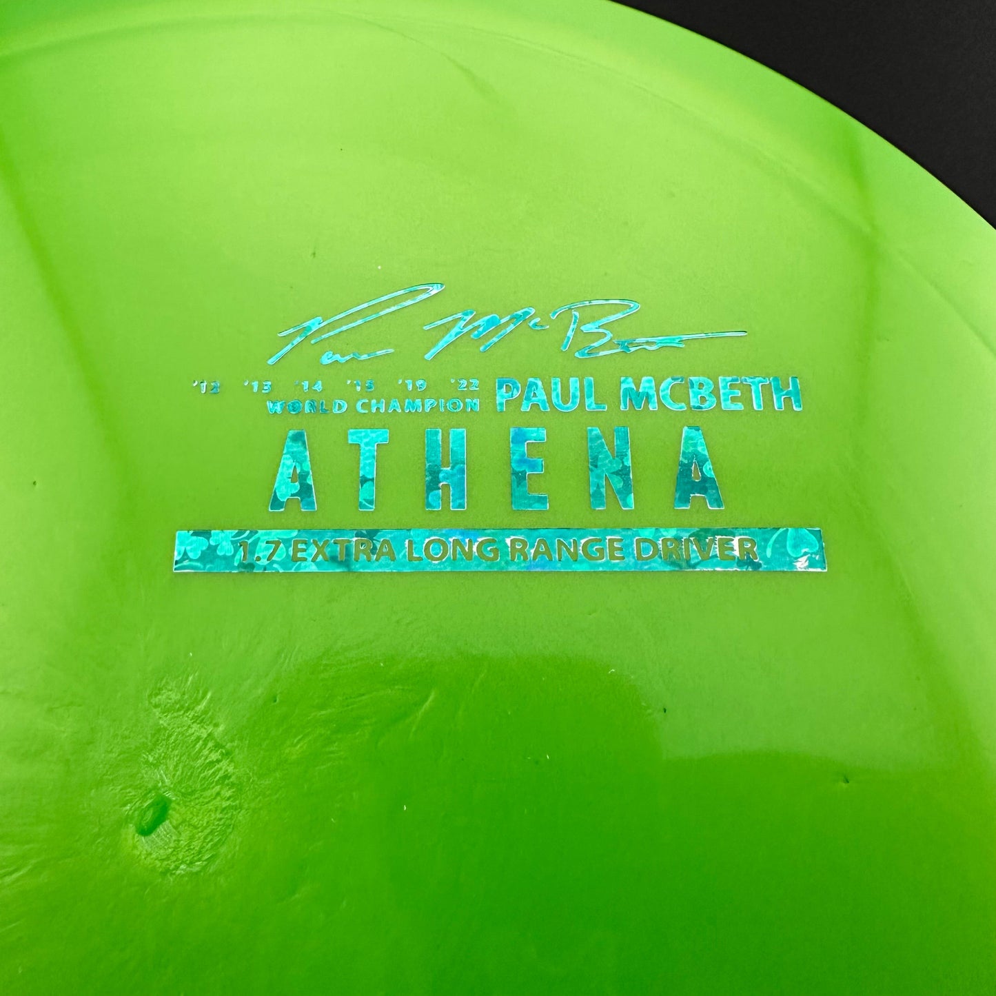 Titanium Athena - Paul McBeth Limited Edition