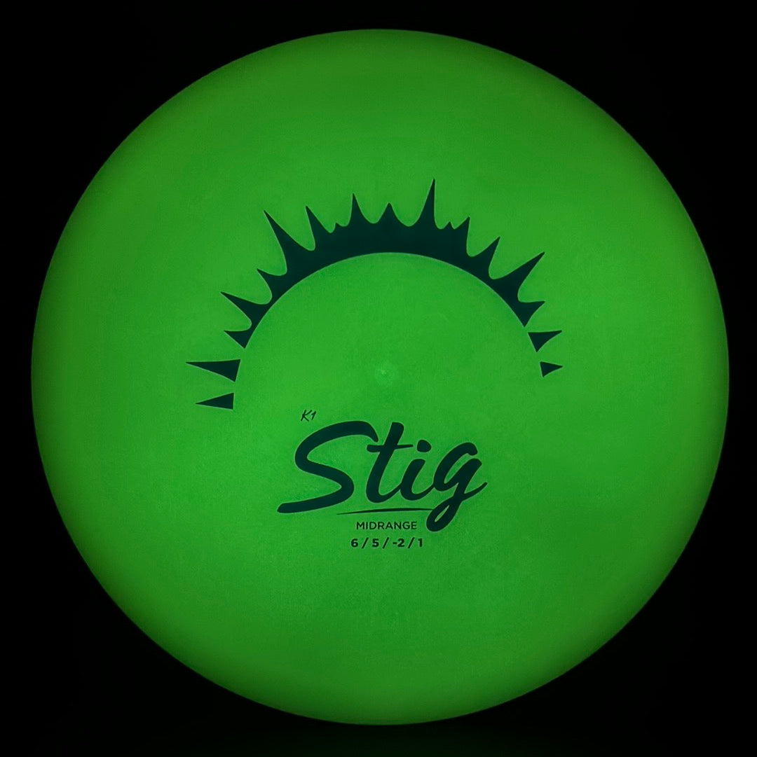 K1 Glow Stig - First Run