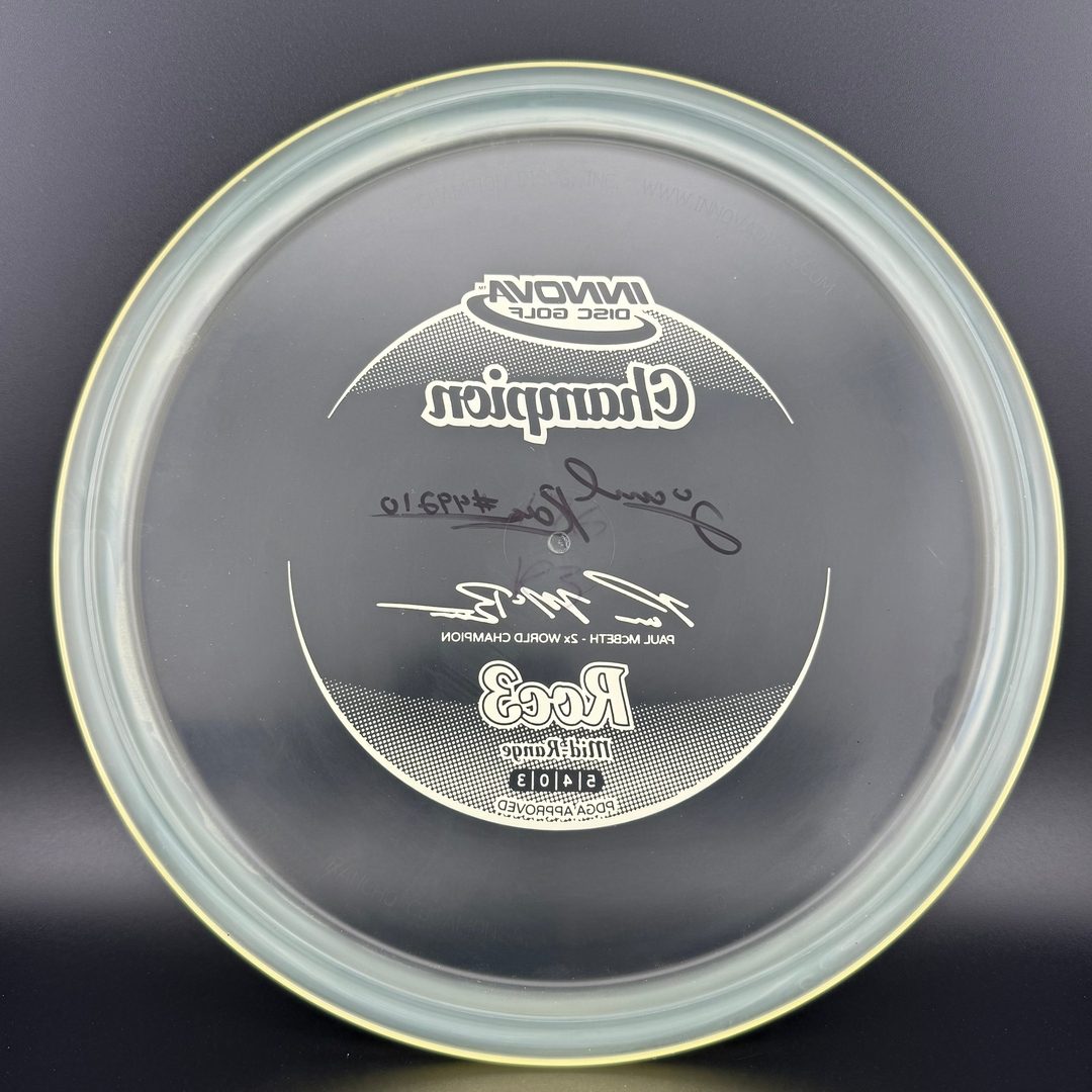 Champion Roc3 *Signed* - Jared Roan - 2013 Paul McBeth 2x!