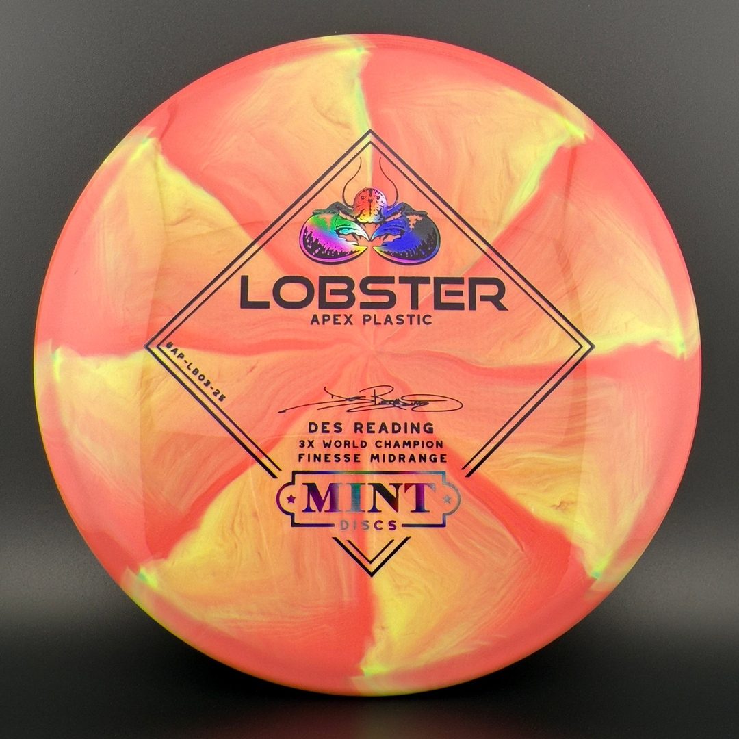 Apex Swirl Lobster - 3rd Run - Des Reading Edition