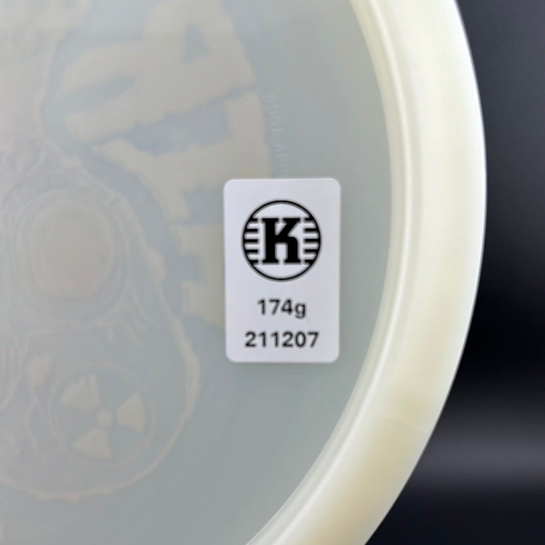K1 Glow Kaxe Z - 2021 Run - RADioactive Man Stamp