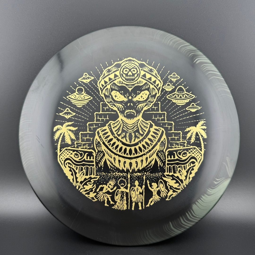 S-Blend Scepter - Gold "Alien Aztec"